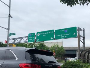 Highway sign